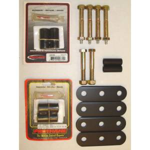 Rugged Ridge Suspension Leaf Spring Shackle Kit, HD, Greaseable; 55-75 Jeep CJ 18265.03