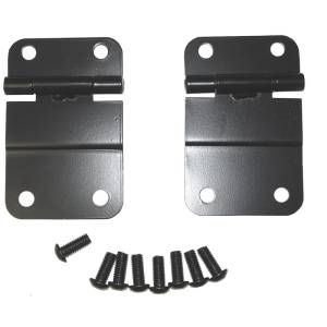 Rugged Ridge - Rugged Ridge Tailgate Hinge Kit, Lower, Black; 76-86 Jeep CJ 11207.01 - Image 2