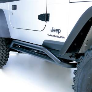 Rugged Ridge - Rugged Ridge RRC Rocker Guard Kit, Black; 87-06 Jeep Wrangler YJ/TJ 11504.11 - Image 3