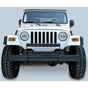 Rugged Ridge - Rugged Ridge Brush Guard, Gloss Black; 97-06 Jeep Wrangler TJ 11511.02 - Image 2