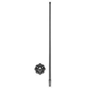 Rugged Ridge 13" Reflex Antenna with Base; 07-21 Jeep Wrangler & Gladiator JK/JL/JT 17212.43