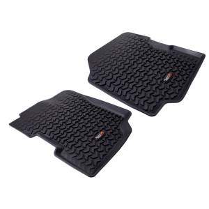 Rugged Ridge - Rugged Ridge All Terrain Floor Liner, Front Pair, Black; 76-95 CJ5/CJ7/CJ8/Wrangler 12920.21 - Image 2