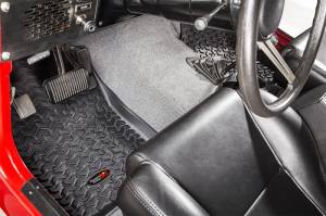 Rugged Ridge - Rugged Ridge All Terrain Floor Liner, Front Pair, Black; 76-95 CJ5/CJ7/CJ8/Wrangler 12920.21 - Image 4