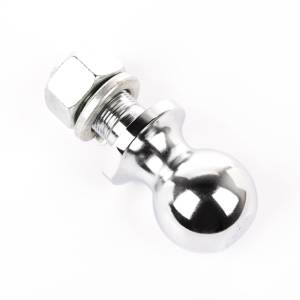 Rugged Ridge - Rugged Ridge Trailer Hitch Ball, 2 Inch Ball, 1 Inch Diameter Shank, Chrome 11305.03 - Image 3