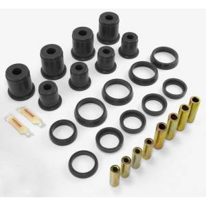 Rugged Ridge - Rugged Ridge Suspension Control Arm Bushing Kit, Front, Black; 97-06 Wrangler TJ 1-204BL - Image 1