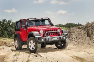 Rugged Ridge - Rugged Ridge Overrider, Satin Black, Spartacus Bumper; 07-18 Jeep Wrangler JK 11544.02 - Image 3
