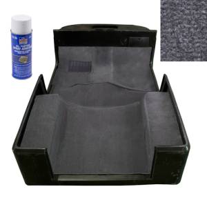 Rugged Ridge - Rugged Ridge Deluxe Carpet Kit, with Adhesive, Gray; 97-06 Jeep Wrangler TJ 13696.09 - Image 1