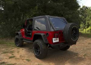 Rugged Ridge - Rugged Ridge Montana Soft Top, Bowless, Black Diamond; 04-06 Jeep Wrangler LJ 13790.34 - Image 3