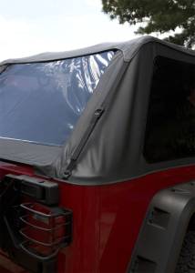 Rugged Ridge - Rugged Ridge Montana Soft Top, Bowless, Black Diamond; 04-06 Jeep Wrangler LJ 13790.34 - Image 5