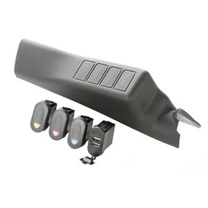 Rugged Ridge - Rugged Ridge Switch Pod Kit, A-Pillar, 3 Switch, Dual USB Connector; 11-18 JK/JKU 17235.98 - Image 3