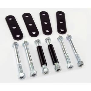 Rugged Ridge Suspension Leaf Spring Shackle Kit, Rear, HD, Greaseable; 76-86 CJ 18265.10