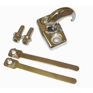 Rugged Ridge Tow Hook, Rear, Chrome; 97-06 Jeep Wrangler TJ 11303.02