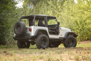 Rugged Ridge Tube Doors, Locking; 97-06 Jeep Wrangler TJ 11509.20