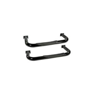 Rugged Ridge - Rugged Ridge Tube Side Step Kit, Round, 3 Inch, Black; 76-83 Jeep CJ5 11590.01 - Image 2