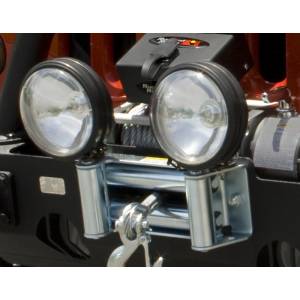 Rugged Ridge Winch Fairlead, Roller, Off-road Light Mounts 11238.03