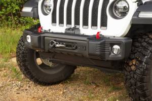 Rugged Ridge - Rugged Ridge Spartacus Stubby Bumper, Black; 18-21 Jeep Wrangler / 20-21 Gladiator 11544.24 - Image 2