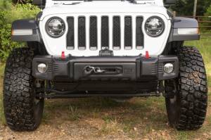 Rugged Ridge - Rugged Ridge Spartacus Stubby Bumper, Black; 18-21 Jeep Wrangler / 20-21 Gladiator 11544.24 - Image 3