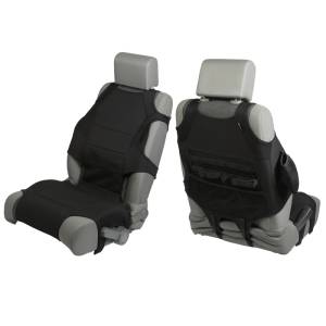 Rugged Ridge Seat Protector Vest Kit, Neoprene, Black; 07-21 Jeep Wrangler / 20-21 Gladiator 13235.30