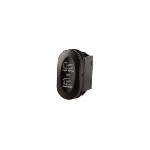 Rugged Ridge - Rugged Ridge Rocker Switch, 3 Position, Off-Road/Running Light 17235.11 - Image 3