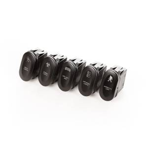 Rugged Ridge - Rugged Ridge Rocker Switch, 2-Position, Etched, Set of 5 17235.12 - Image 2