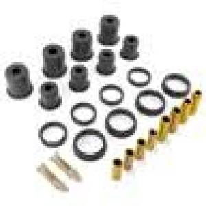 Rugged Ridge - Rugged Ridge Suspension Leaf Spring Shackle Bushing Kit, Black; 55-75 Jeep CJ5 1-805BL - Image 2