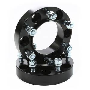 Rugged Ridge - Rugged Ridge Wheel Spacer Kit, 1.25 Inch, Black; 96-13 Toyota Truck/SUV 15201.12 - Image 1