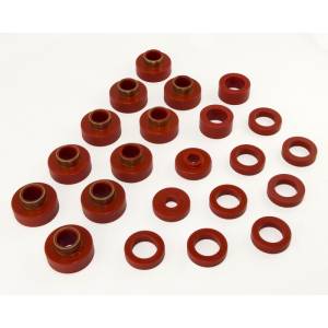 Rugged Ridge - Rugged Ridge Body Mount Kit, Red, 22 Pieces, 1980-1986 CJ7 by Rugged Ridge 18351.03 - Image 2