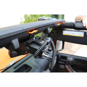 Rugged Ridge - Rugged Ridge Radio Mounting Bracket, CB; 07-18 Jeep Wrangler JK 11503.95 - Image 1