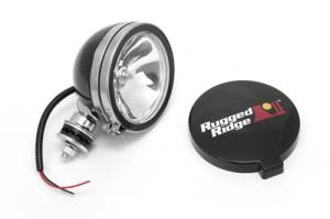 Rugged Ridge Light Kit, Halogen, 6 Inch, Black, Steel Housing 15207.01