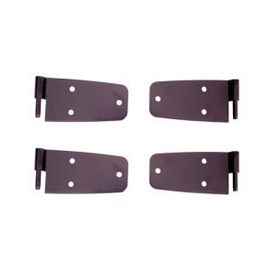 Rugged Ridge Door Hinge Kit, Black; 76-86 Jeep CJ 11202.02