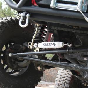 Rugged Ridge - Rugged Ridge Steering Stabilizer; 55-86 Jeep CJ5/CJ6/CJ7/CJ8 18475.01 - Image 1