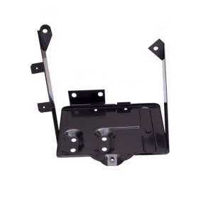 Rugged Ridge - Rugged Ridge Battery Tray Kit; 76-86 Jeep CJ 11214.01 - Image 2