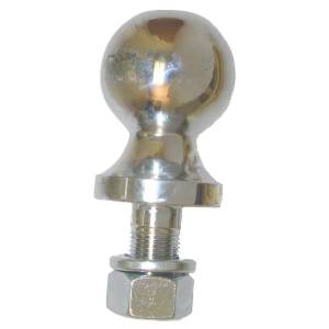 Rugged Ridge Trailer Hitch Ball, 2 Inch, Chrome 11305.01