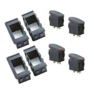 Rugged Ridge - Rugged Ridge Switch Housing Kit, 8 Piece, Rocker Style Switches 17235.89 - Image 2