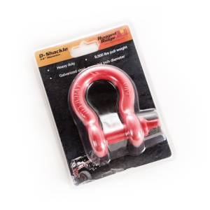 Rugged Ridge - Rugged Ridge D-Ring Shackle, 3/4 inch, 9500 Lb, Red 11235.20 - Image 5