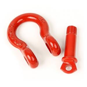 Rugged Ridge - Rugged Ridge D-Ring Shackle Kit, 3/4 inch, Red, Steel, Pair 11235.08 - Image 6