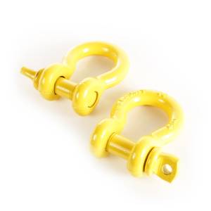 Rugged Ridge - Rugged Ridge D-Ring Shackle Kit, 3/4 inch, Yellow, Pair 11235.15 - Image 3