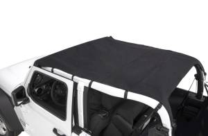 Rugged Ridge - Rugged Ridge Savannah Brief Top Diamond Black 10-18 Jeep Wrangler JL 2-Door - Image 2