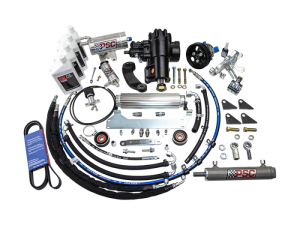 PSC Steering Cylinder Assist Steering Kit Weld On 8.0 AFM Axle 2.0 Tie Rod 18-Up Wrangler JL 2.0L Non-ETorque - SK689R20JP1-8.0W-2.0