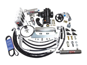 PSC Steering Cylinder Assist Steering Kit Weld On 8.0 AFM Axle 2.0 Tie Rod 18-20 Wrangler JL 3.6L Non-ETorque - SK689R36JP2-8.0W-2.0