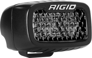 Rigid Industries Spot Diffused Midnight Surface Mount Pair SR-M Pro - 902513BLK