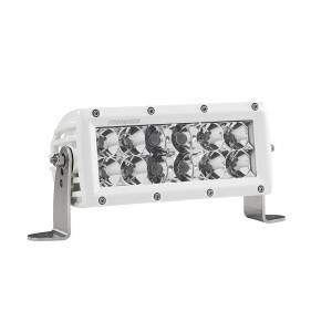 Rigid Industries 6 Inch Spot/Flood Combo Light White Housing E-Series Pro - 806313