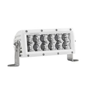 Rigid Industries 6 Inch Spot Light White Housing E-Series Pro - 806213