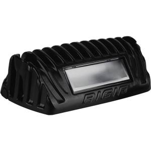 Rigid Industries 1x2 65 Degree DC Power Scene Light Amber LED Black Housing - 86630