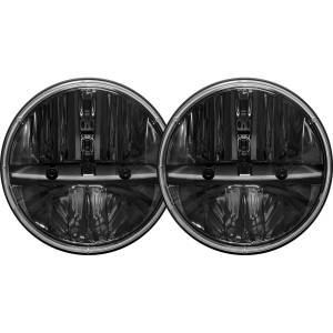 Rigid Industries - Rigid Industries 7 Inch Round Headlight Non Jk Pair - 55009 - Image 1