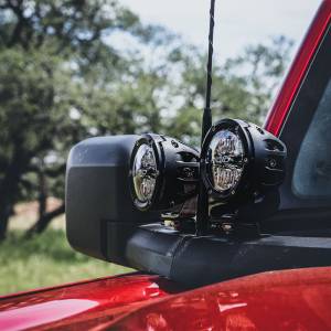 Rigid Industries 2021-Present Ford Bronco A-Pillar Light Kit with a set of 360 Spot and a set 360 Drive Lights - 46722