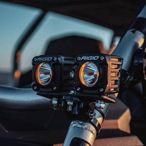Rigid Industries - Rigid Industries Revolve Pod with Amber Backlight Pair - 491613 - Image 2