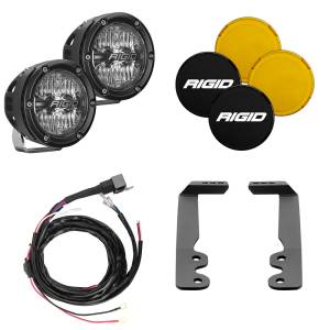 Rigid Industries 2022+ Toyota Tundra 4 Inch 360-Series A-Pillar Lighting Kit - 46807