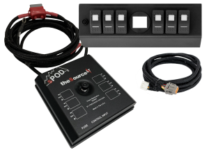 sPOD - sPOD SourceLT w/ Genesis Adapter and Red LED Switch Panel for JK 2009-2018 - 873155 - Image 1