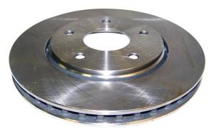 Crown Automotive Jeep Replacement Brake Rotor Front 11.89 in. Diameter Rotors  -  4721995AA